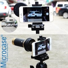 Microcase Dürbün , Teleskop , Mikroskop için Telefon Bağlantı Aparatı 25-45 mm - Model No AL2516