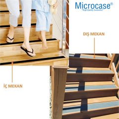 Microcase Merdiven Zemin Kaydırmaz Yapışkanlı Bant Siyah 5 Cm X 15 Metre - AL4905