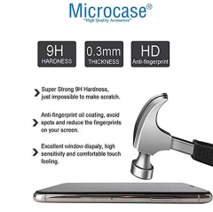 Microcase Samsung Galaxy A55 5G Tam Kaplayan Çerçeveli Tempered Ekran Koruyucu - AL3276