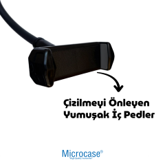 Microcase 360° Döner Başlıklı Masa Üstü Telefon Tutucu Katlanabilir Akrobat Telefon Standı - AL5726