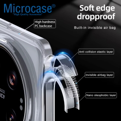 Microcase Xiaomi 17T Pro ile uyumlu Magsafe Manyetik Darbeye Dayanıklı Yarı Esnek Plastik TPU  Kılıf - AL8115