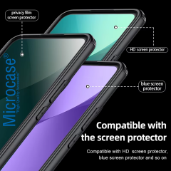 Microcase Xiaomi 17T Pro ile uyumlu Magsafe Manyetik Darbeye Dayanıklı Yarı Esnek Plastik TPU  Kılıf - AL8115