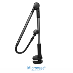 Microcase 360° Döner Başlıklı Masa Üstü Telefon Tutucu Katlanabilir Akrobat Telefon Standı - AL5726