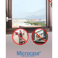 Microcase Her Türlü PVC Pencere Kapıya Uyumlu Emniyet Kilidi - AL4906 2 ADET