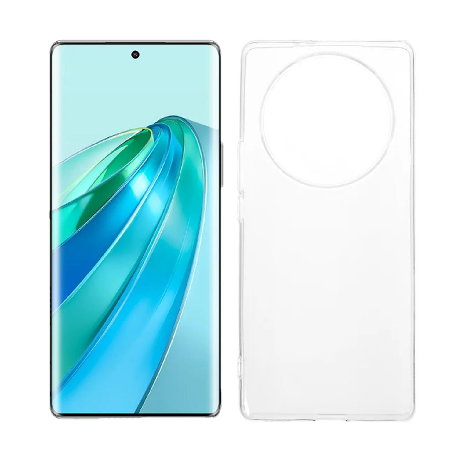 Microcase Honor x9a 5G  Slim Serisi Soft TPU Silikon Kılıf - Şeffaf AL3324