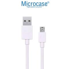 Microcase Micro USB 5A Hızlı Şarj ve Data USB Kısa Kablo - 25 cm Beyaz AL2710