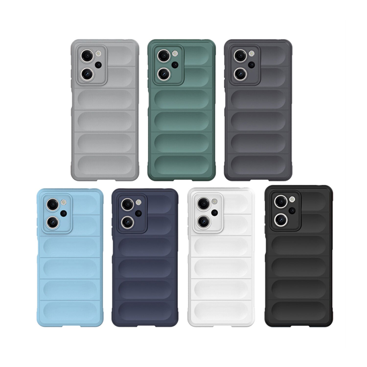 Microcase Xiaomi Poco X5 Pro Miami Serisi Darbeye Dayanıklı Silikon Kılıf - AL3420