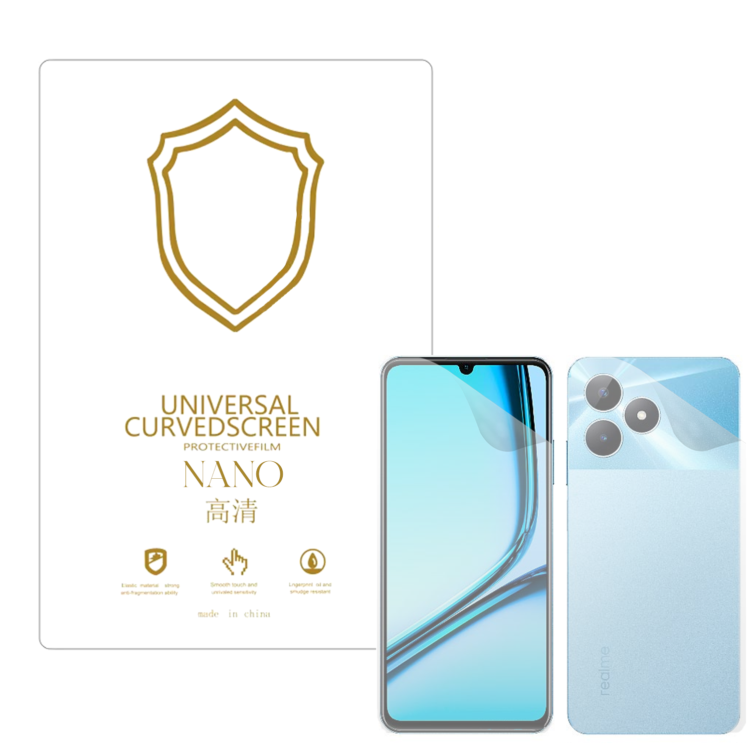 Microcase Infinix Note 50 ile Uyumlu Full Tpu Ön Arka Nano Koruma- EKM103