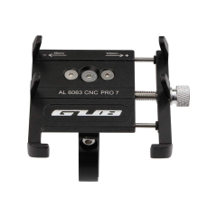Microcase GUB Pro 7 Alüminyum Alaşım Bisiklet Motosiklet Telefon Tutucu - 55-100mm Ayarlanabilir Gidon Telefon Sabitleyici - AL5774