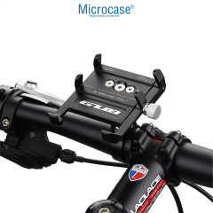 Microcase GUB Pro 7 Alüminyum Alaşım Bisiklet Motosiklet Telefon Tutucu - 55-100mm Ayarlanabilir Gidon Telefon Sabitleyici - AL5774