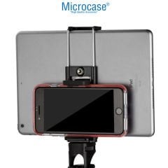 Microcase 3 Ayak Sabitleyici Alüminyum Cep Telefonu Tablet Kamera DSLR Tripodu 201 cm - AL2507