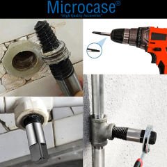 Microcase   5 Parça  Çelik Hasarlı Kırık Civata Sökücü Ters Kılavuz Seti-AL4448