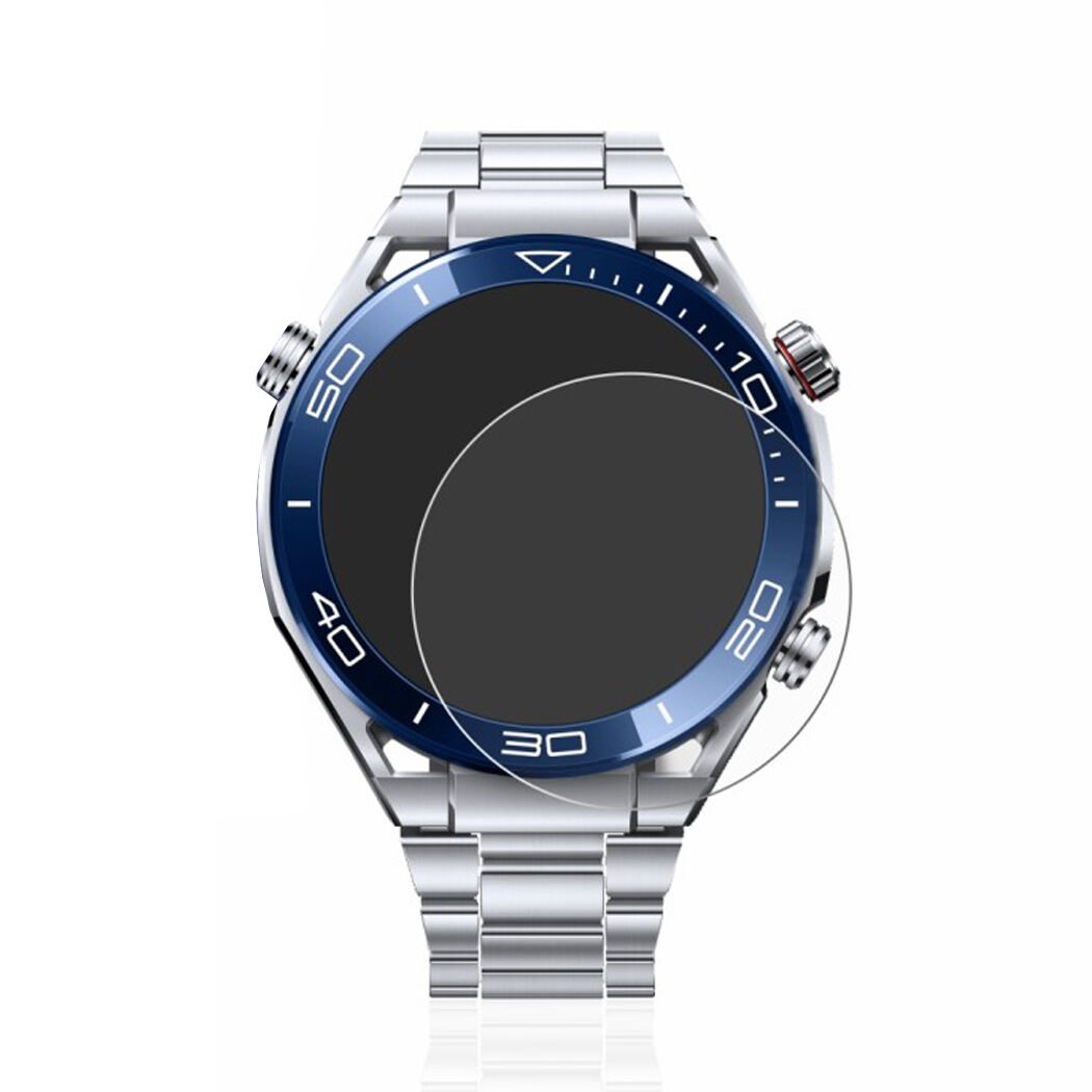 Microcase Huawei Watch Ultimate için TPU Ekran Koruma Filmi - Şeffaf AL3384