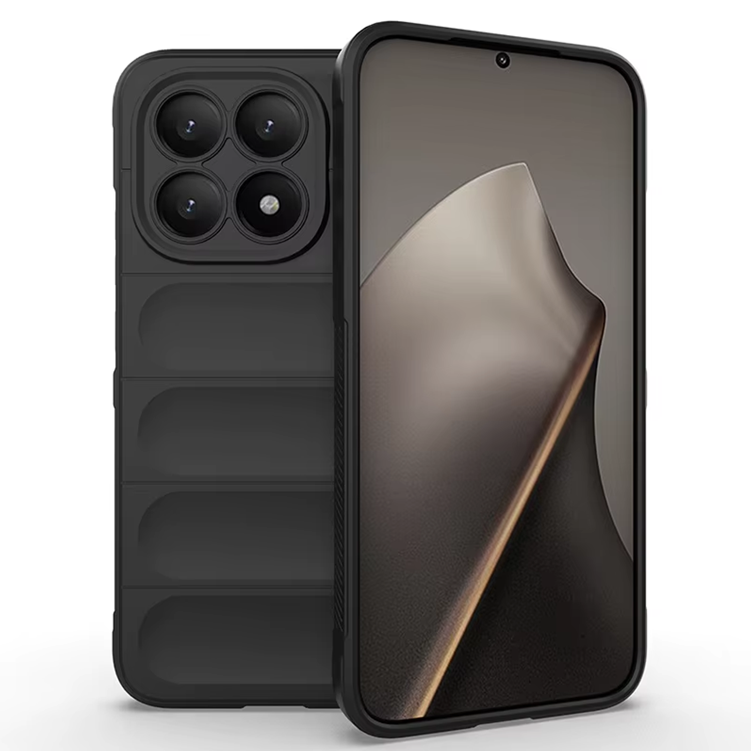 Microcase Xiaomi 17T Pro ile uyumlu Miami Serisi Darbeye Dayanıklı Silikon Kılıf AL3420