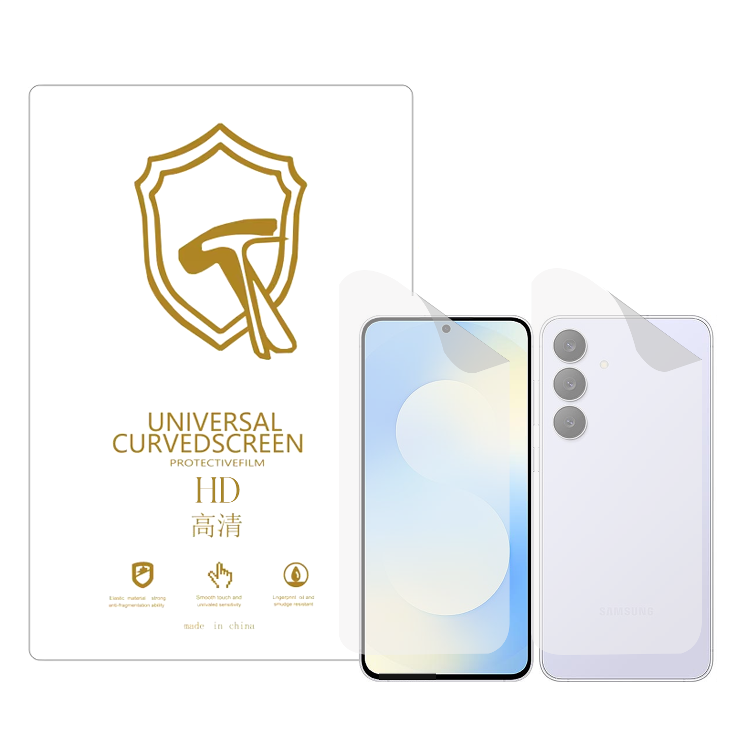 Microcase Samsung Galaxy S25 FE ile Uyumlu Full Tpu Ön Arka Nano Koruma- EKM103