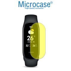 Microcase Xiaomi Mi Band 8 için TPU Ekran Koruma Filmi - Şeffaf AL3384