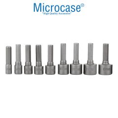 Microcase 9 Parça Manteyik Civata Somun Adaptörü - AL4910