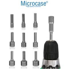 Microcase 9 Parça Manteyik Civata Somun Adaptörü - AL4910