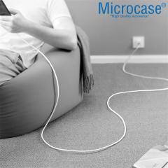 Microcase Type-C to Type-C 100W 5A Hızlı Şarj ve Data Kablosu - 1m Beyaz AL2716