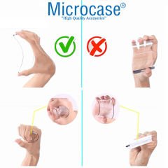 Microcase iPhone 14 3D Polymer Kavisli Tam Kaplayan Nano Ekran Koruma - Siyah