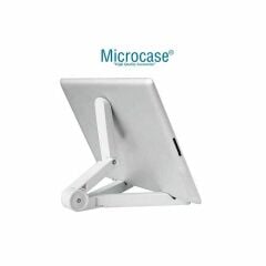 Microcase Samsung Galaxy Tab S11 11 inch için Bluetooth Touchpad Klavye (TR Sticker)+Bluetooth Mouse+Tablet Standı- AL2766