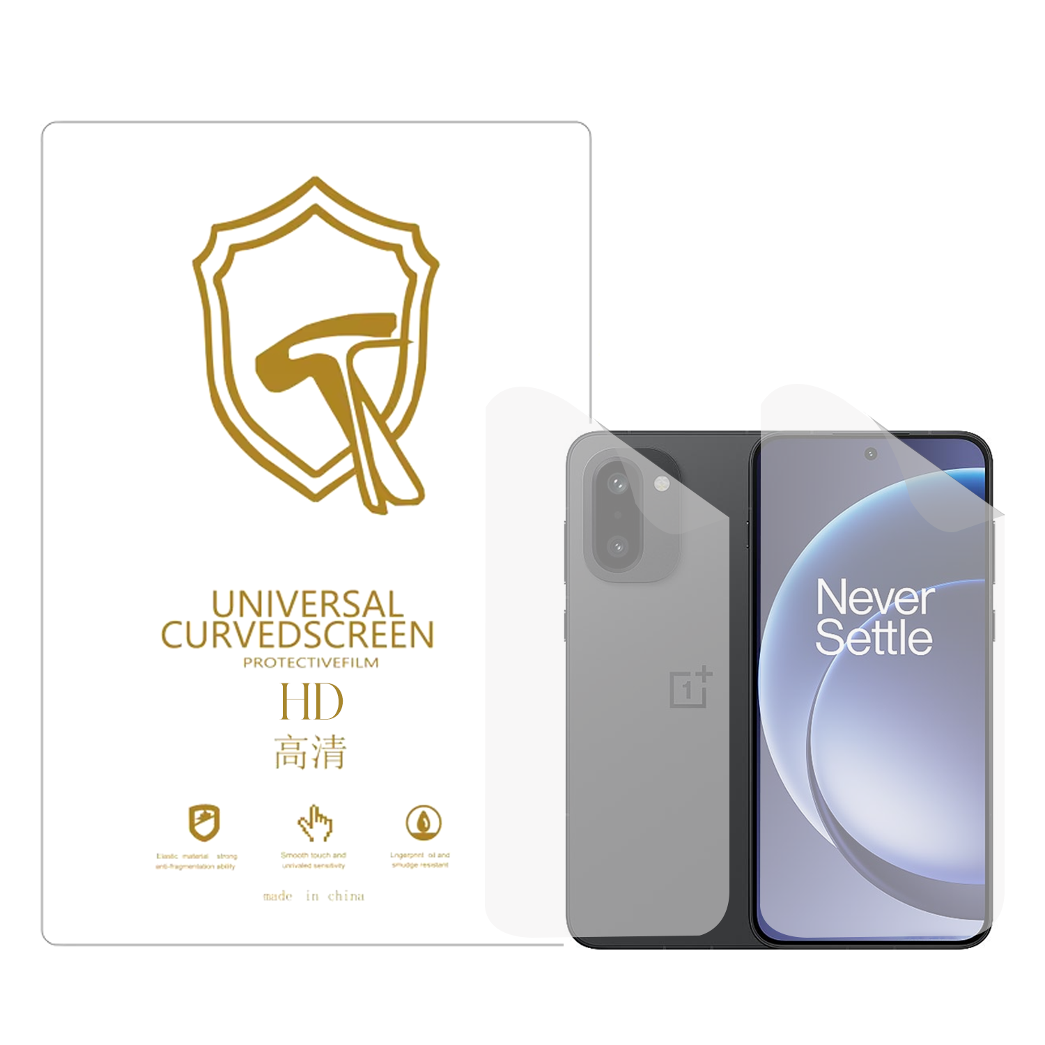 Microcase OnePlus 15R ile Uyumlu Full Tpu Ön Arka Nano Koruma- EKM103