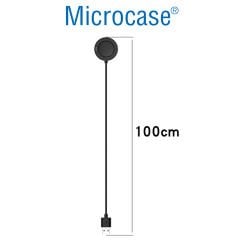 Microcase Xiaomi Watch 2 / Xiaomi Watch S3 / Xiaomi Watch S2 / Xiaomi Watch2 Pro  Manyetik Şarj Kablosu 1m - Siyah AL4342