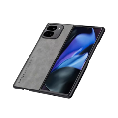 Microcase Google Pixel 11 Pro FOLD ile Uyumlu Luxury Leather Series Deri Desenli Plastik Koruma Kılıf - AL8125