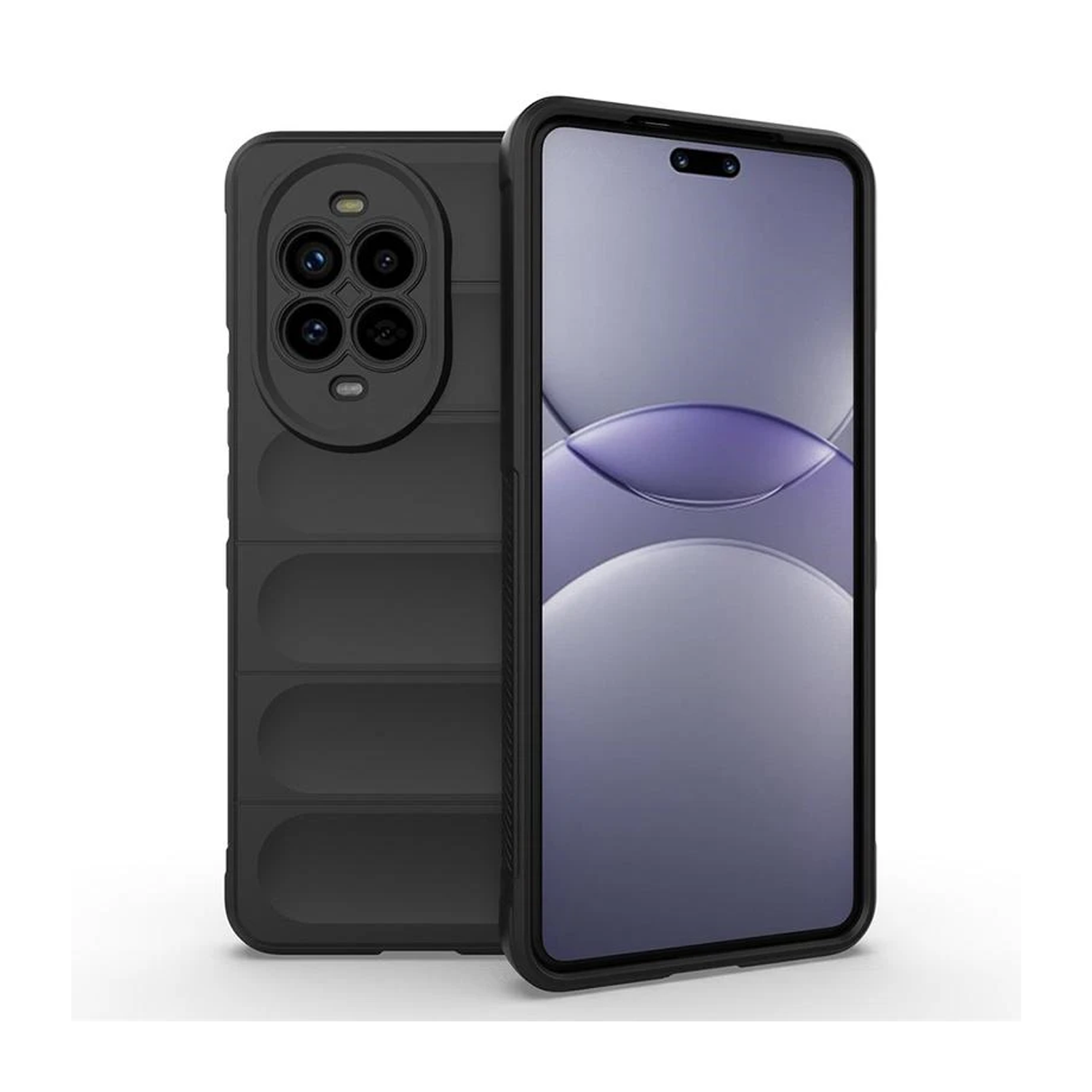 Microcase Huawei Nova 13 Pro ile uyumlu Miami Serisi Darbeye Dayanıklı Silikon Kılıf AL3420