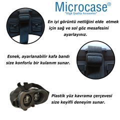 Microcase VR 3D Sanal Gerçeklik Gözlüğü - AL47188