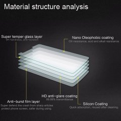 Microcase Apple iPhone 14 Plus Tempered Glass Cam Ekran Koruyucu