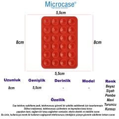 Microcase Vantuzlu Silikon Cep Telefonu Sabitleme Yapıştırma Pedi AL4473