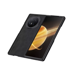 Microcase Honor Magic V6 ile Uyumlu Luxury Leather Series Deri Desenli Plastik Koruma Kılıf - AL8125