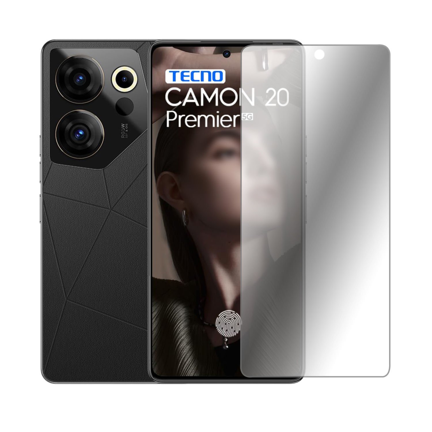 Microcase TECNO Camon 20 Premier   Tempered Cam Ekran Koruyucu AL3269