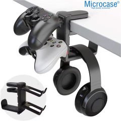 Microcase 2in1 Kulaklık ve Oyun Kolları İçin Masaya Monte Düzenleyici Tutucu - AL5049