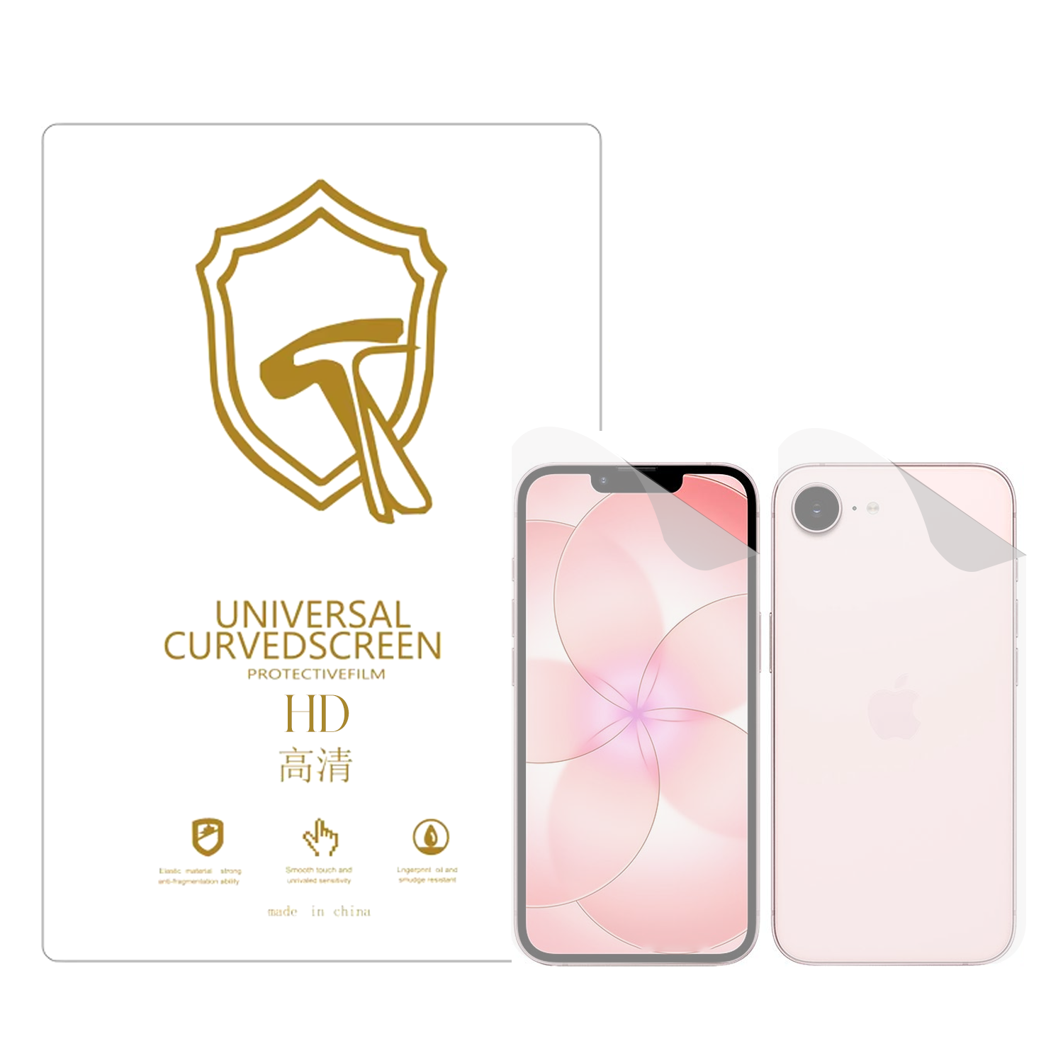 Microcase iPhone 17E ile Uyumlu Full Tpu Ön Arka Nano Koruma- EKM103