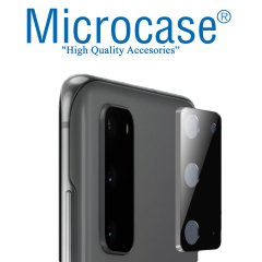 Samsung S20 Lens Koruyucu Glass Metal Çerçeveli - Siyah