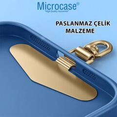 Microcase 360 Döner Başlıklı Telefon İp Askılıklar için Paslanmaz Çelik Tutacak Bağlantı Parçası-AL4927 1 AD