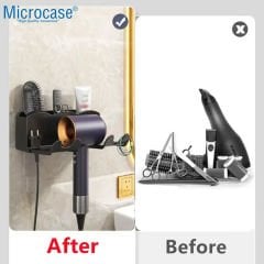 Microcase Saç Kurutma Makinası ve Banyo Malzemeleri İçin Düzenleyici Askılık Stand - AL5053