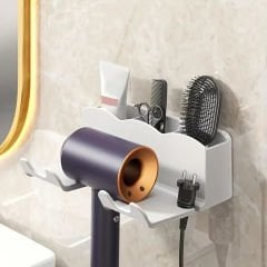 Microcase Saç Kurutma Makinası ve Banyo Malzemeleri İçin Düzenleyici Askılık Stand - AL5053