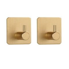 Microcase Yapışkanlı Metal Banyo Mutfak Eşya Havlu Vb. Ürün Askılığı -AL4619  2 Adet