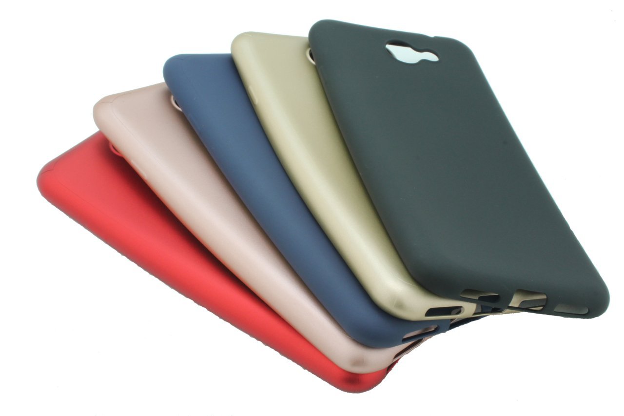 General Mobile GM6 Premium Mat Silikon Kılıf + Tempered Cam