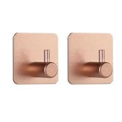 Microcase Yapışkanlı Metal Banyo Mutfak Eşya Havlu Vb. Ürün Askılığı -AL4619  2 Adet