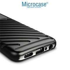 Microcase OnePlus Nord CE 5G Thunder Serisi Darbeye Dayanıklı Silikon Kılıf - Siyah