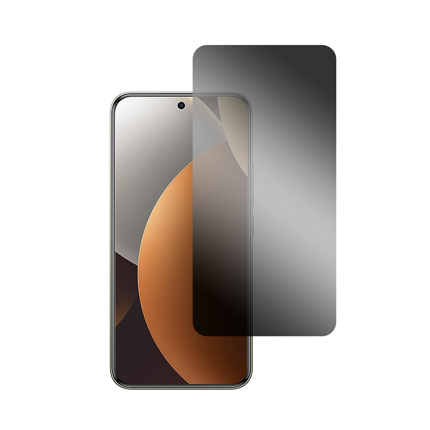 Microcase Xiaomi Redmi Note 15 Pro Plus Privacy Gizlilik Filtreli Tam Kaplayan Tempered Cam-AL3125