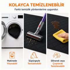 Microcase Portatif Piknik Kamp Outdoor Plaj Örtüsü Baklava Desen Kamp Matı Kapitone Desen 150x200 CM AL5629