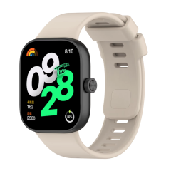 Microcase Xiaomi Redmi Watch 4/Mi Band 8 Pro/Mi Band 9 Pro ile Uyumlu Delikli Silikon Kordon Kayış - KY6540