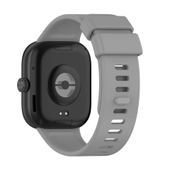 Microcase Xiaomi Redmi Watch 4/Mi Band 8 Pro/Mi Band 9 Pro ile Uyumlu Delikli Silikon Kordon Kayış - KY6540