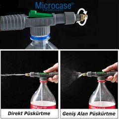 Microcase Universal Başlıklı Ayarlanabilir  Yüksek Basınçlı Su İlaç Püskürtme Aparatı -AL4563