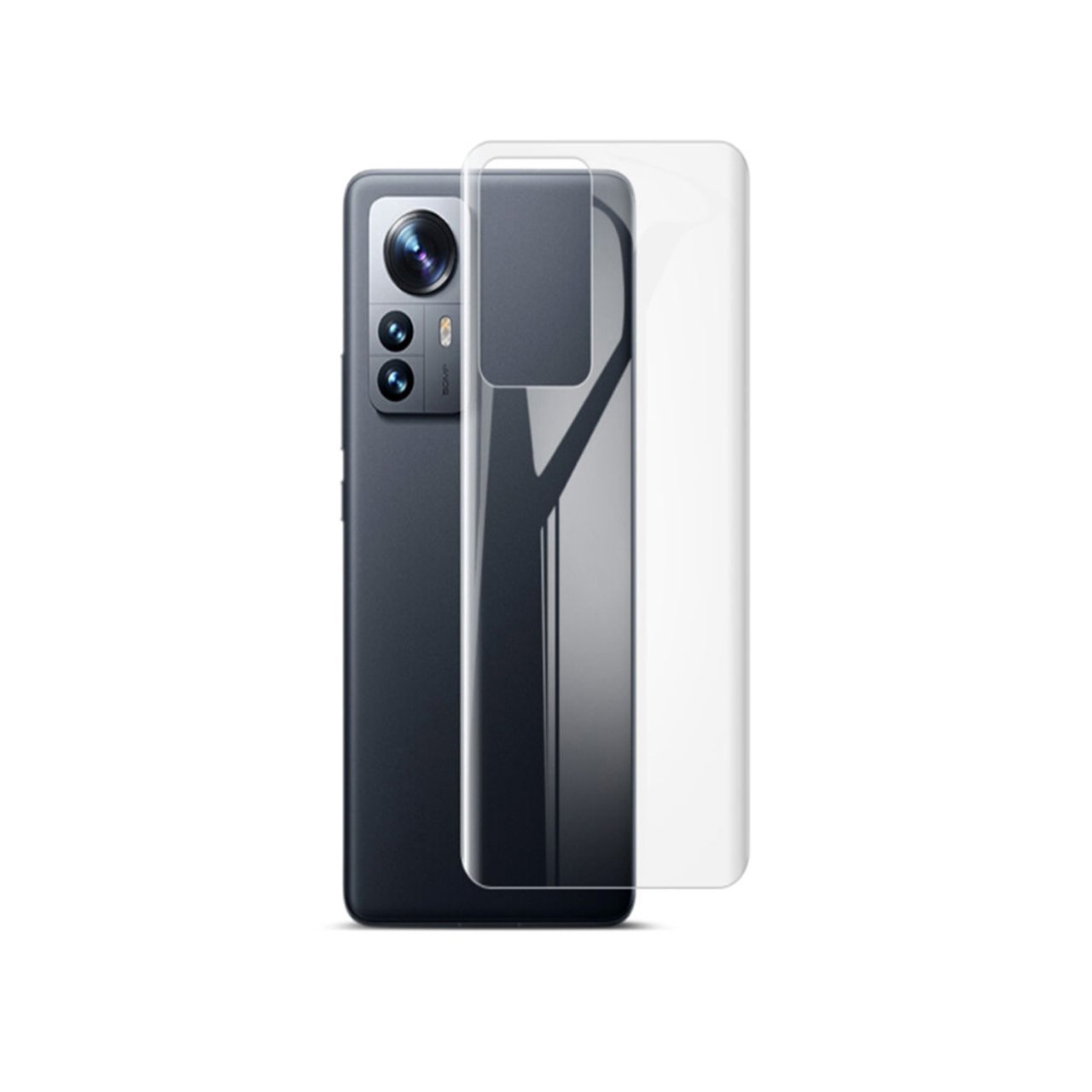 Microcase Xiaomi Mi 12 Pro Full Arka Kaplama TPU Soft Koruma Filmi